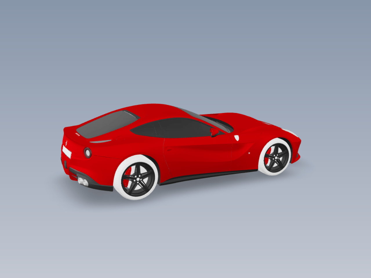 法拉利F12 2017款 3D模型