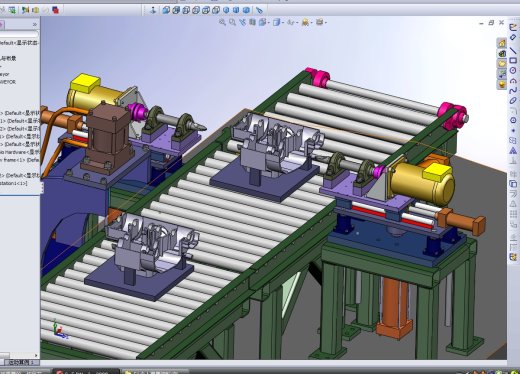 一个经典的装配线solidworks2008三维模型缩略图