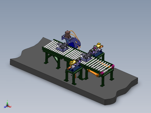 一个经典的装配线solidworks2008三维模型缩略图