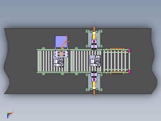 一个经典的装配线solidworks2008三维模型缩略图