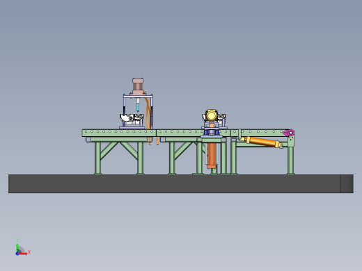 一个经典的装配线solidworks2008三维模型缩略图