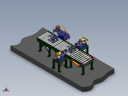 一个经典的装配线solidworks2008三维模型缩略图