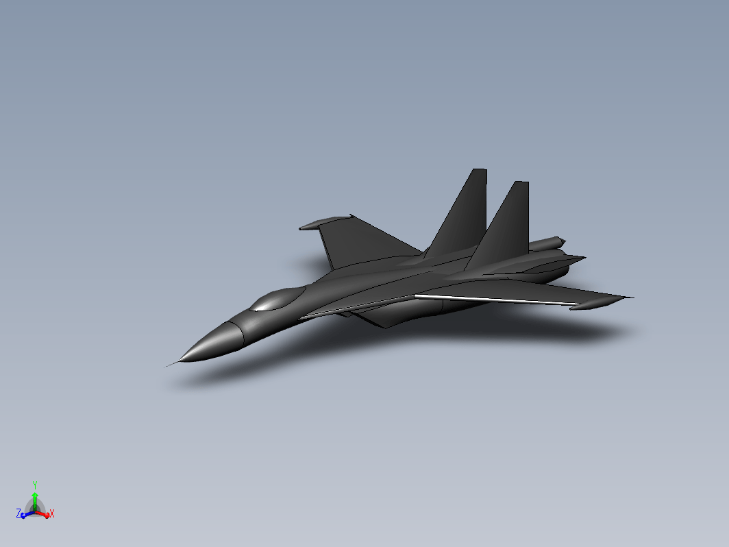 苏37 SU-37战斗机简易