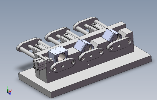 零件数控打孔夹具