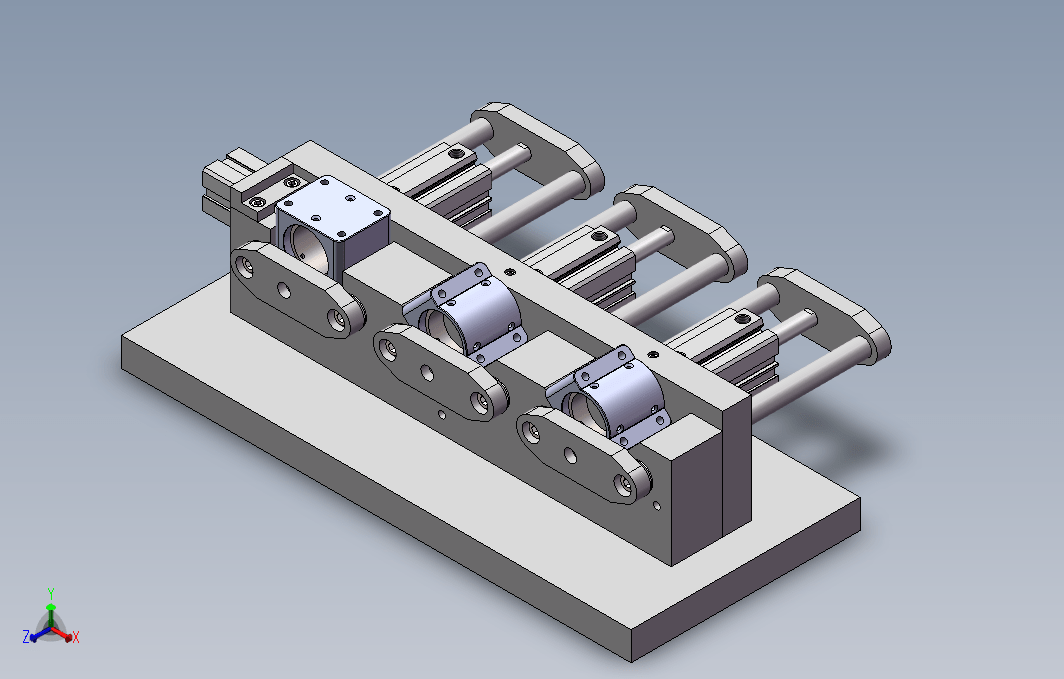 零件数控打孔夹具