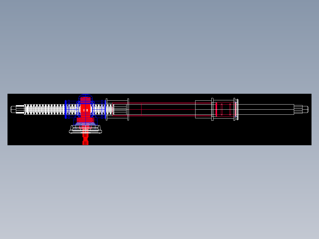 汽车齿轮齿条转向器图纸+CAD+说明书