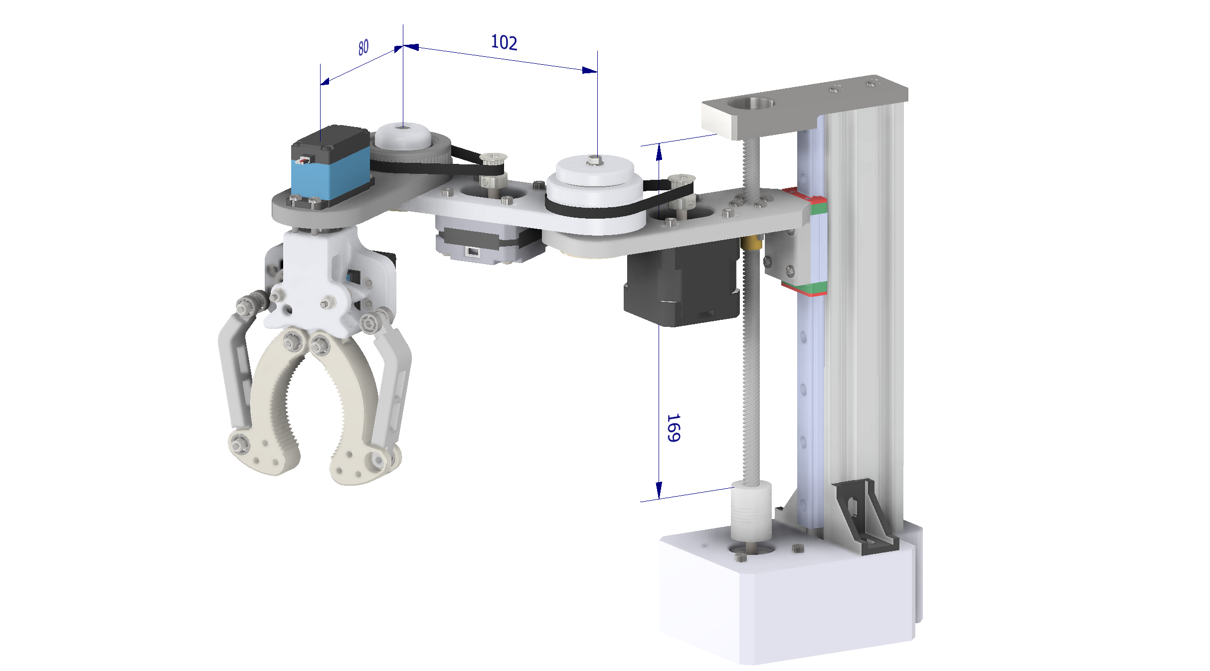 机械臂 Scara robot 5 DOF