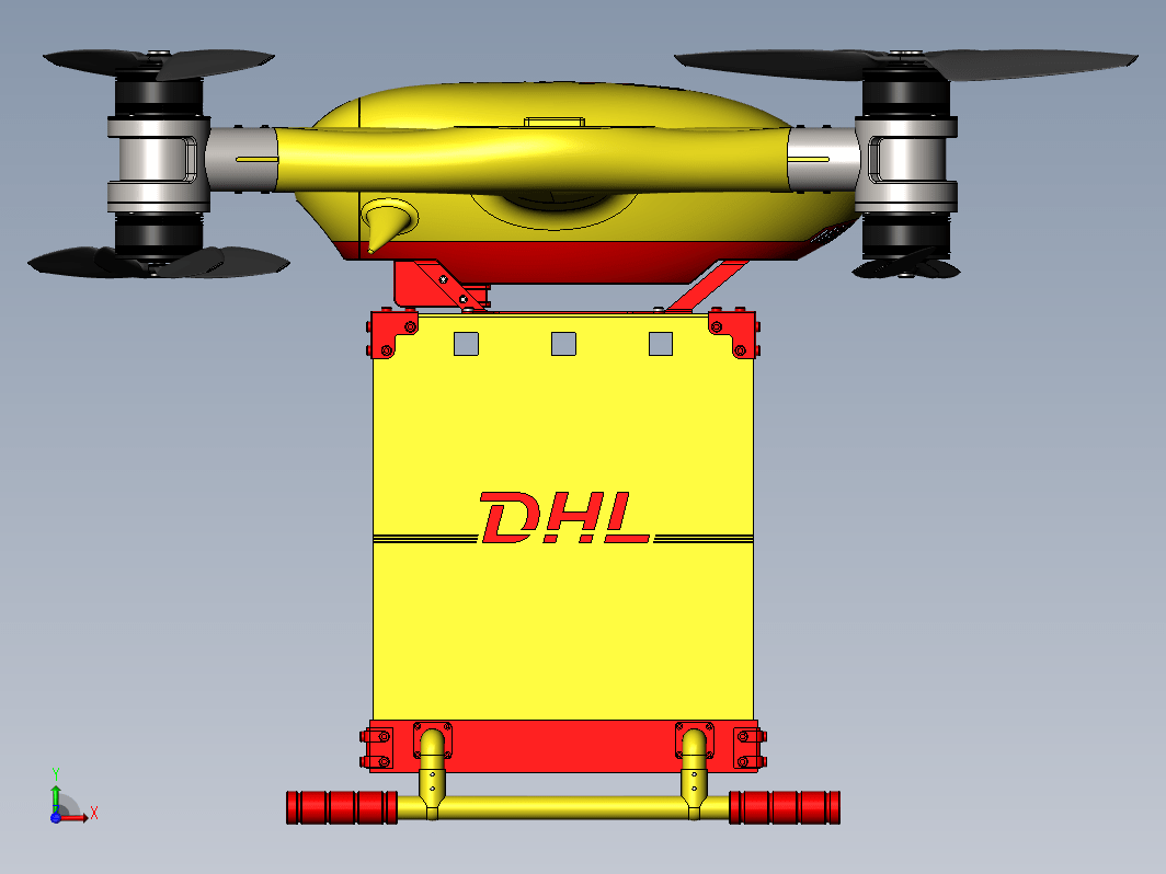 DHL快递无人机