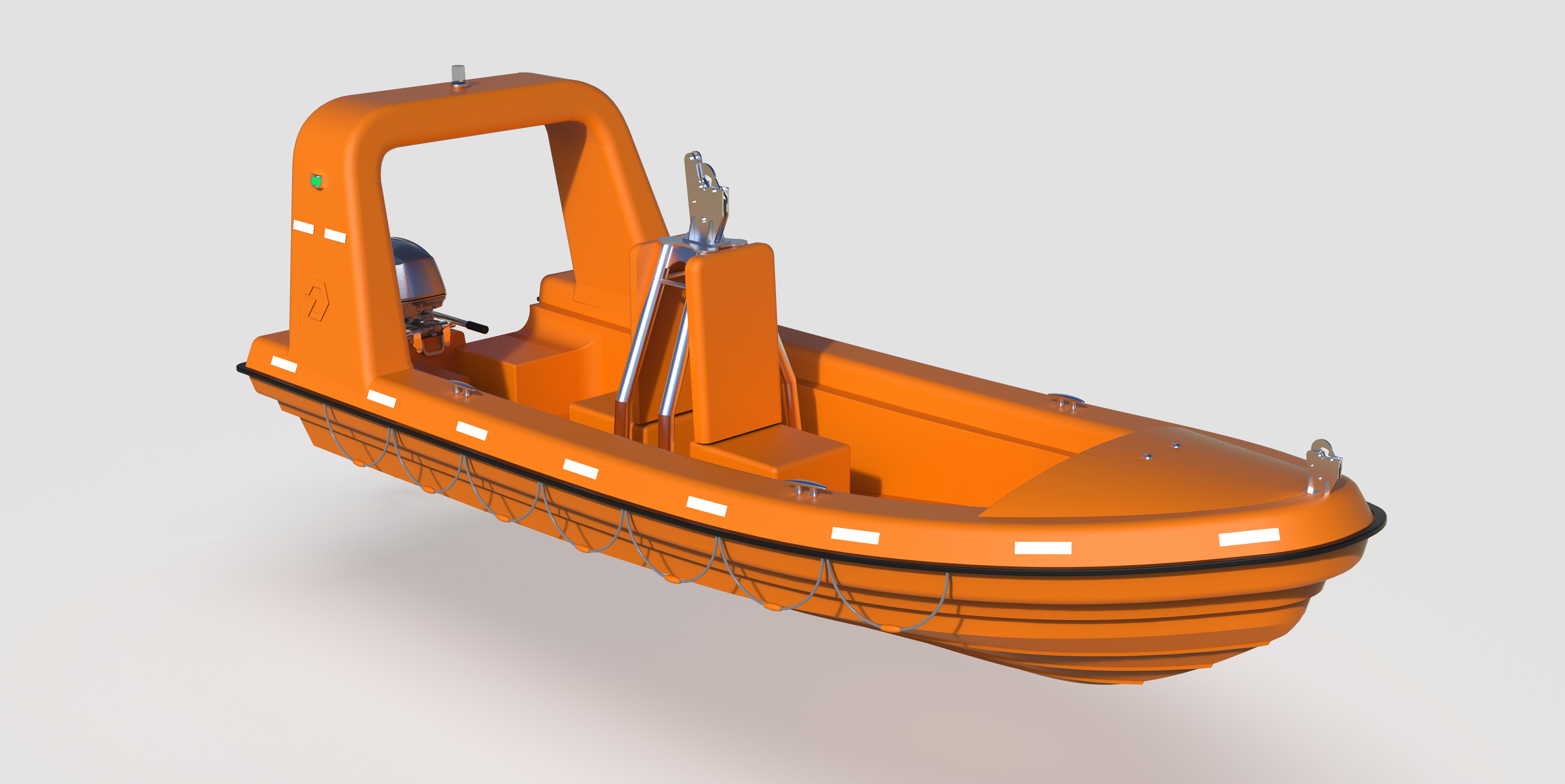 救援船救援艇造型