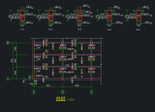 30x22.5米楼盖设计施工图缩略图