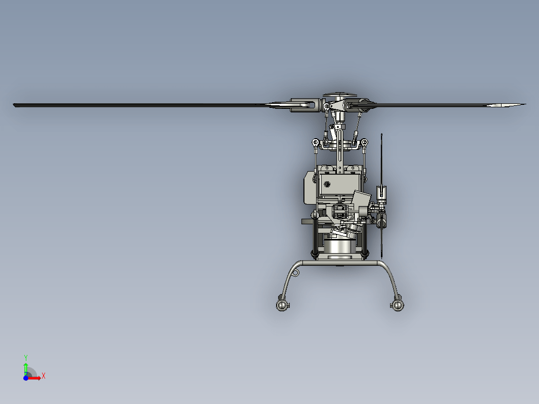 直升机 3-blade RC Helicopter