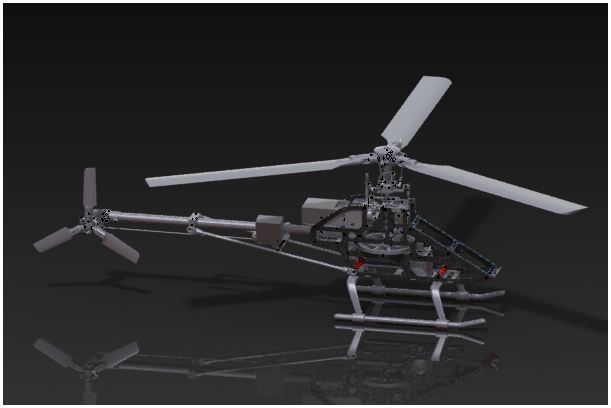 直升机 3-blade RC Helicopter