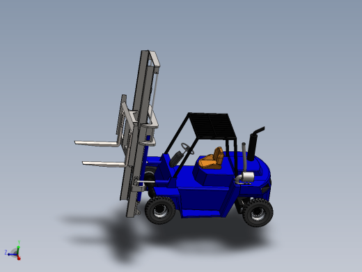 简易Forklift叉车