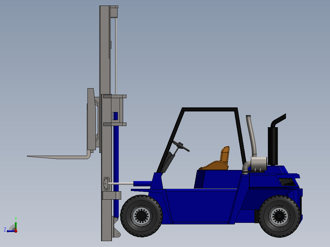 简易Forklift叉车