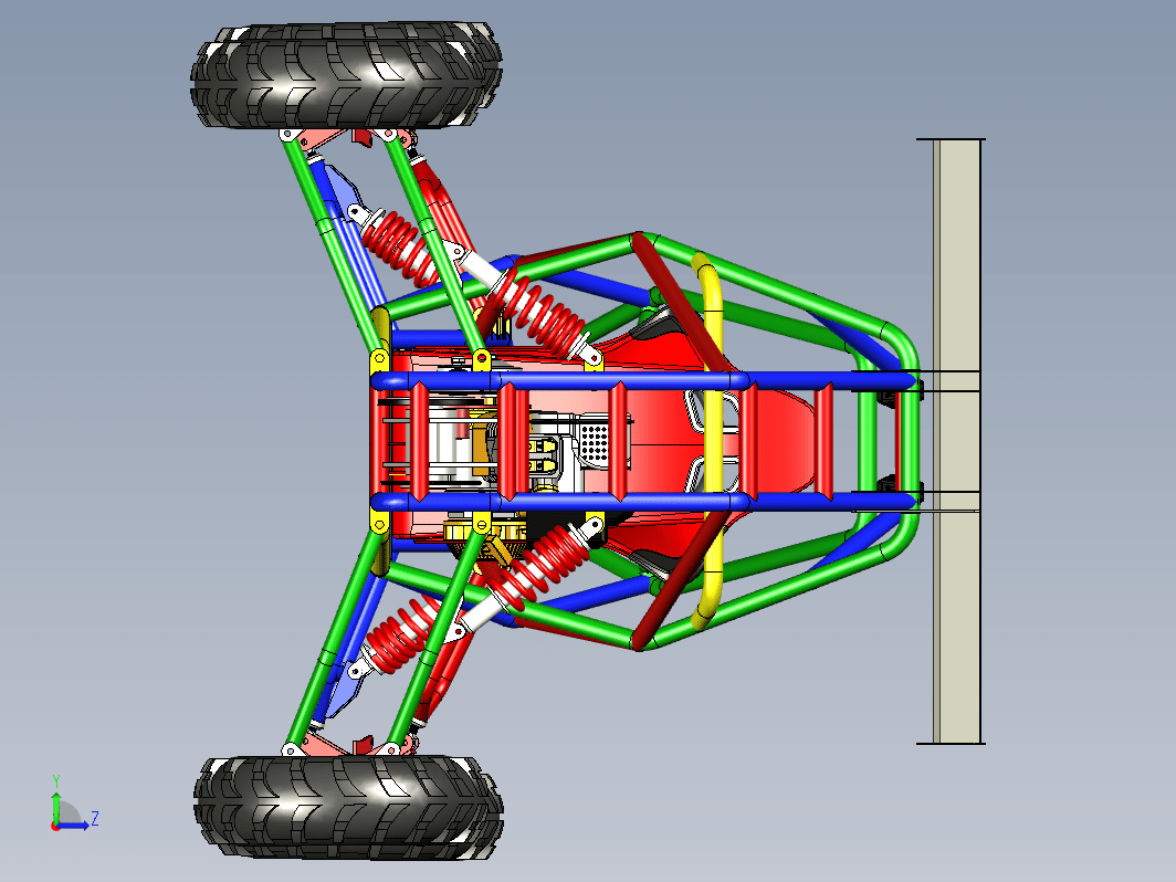 KART CROSS 10HP CVT卡丁车钢管车