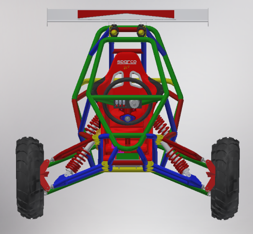 KART CROSS 10HP CVT卡丁车钢管车缩略图