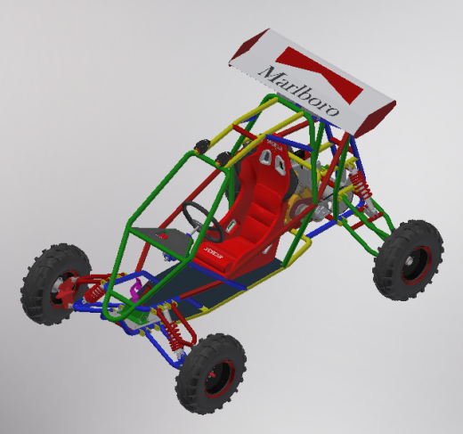 KART CROSS 10HP CVT卡丁车钢管车缩略图