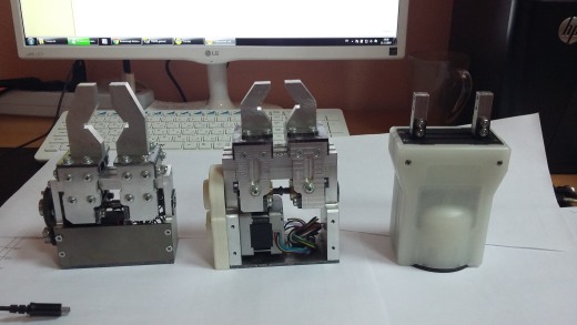 适于多种机器人的末端夹持机械爪3D图纸 Solidworks设计 附工程图