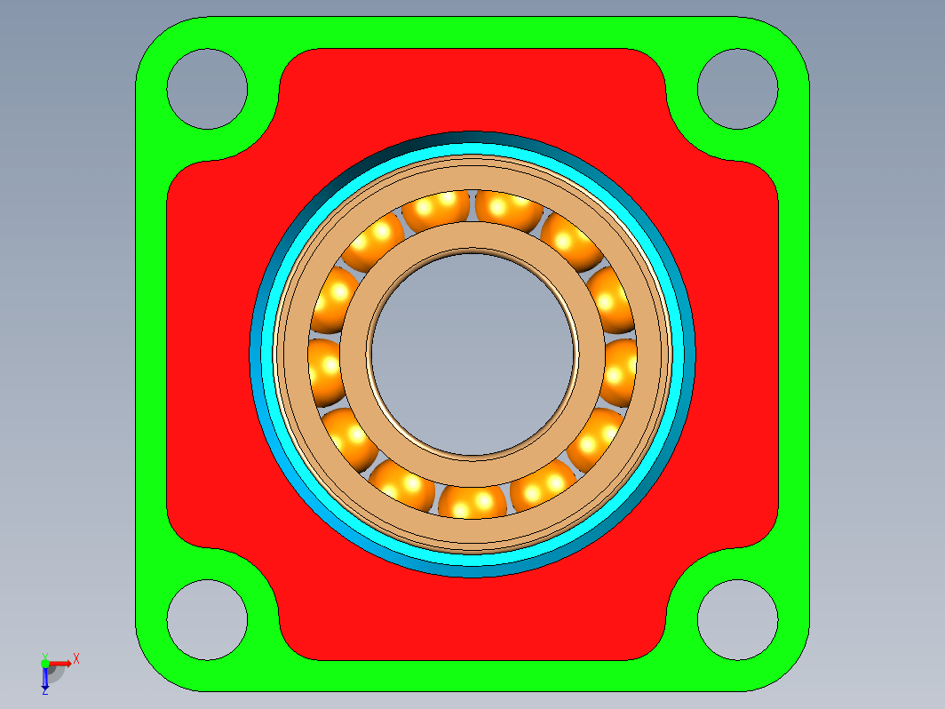 UCF 207型轴承座