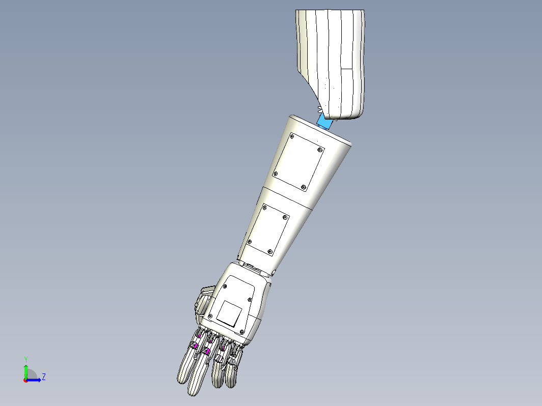 Brazo robotico机器人手臂结构