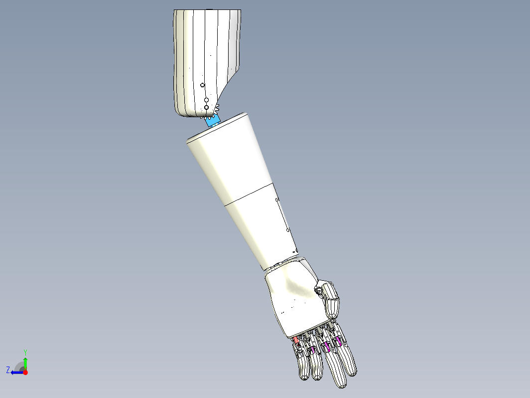 Brazo robotico机器人手臂结构