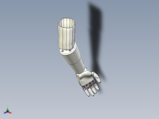 Brazo robotico机器人手臂结构缩略图