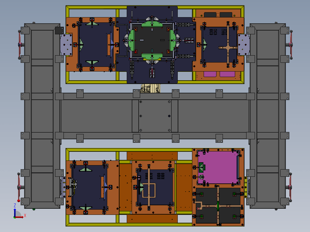 某加工中心固定夹具焊接工装