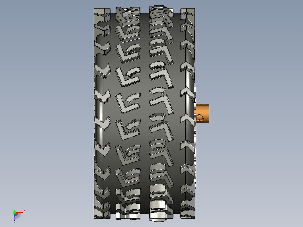 130mm塑料轮组