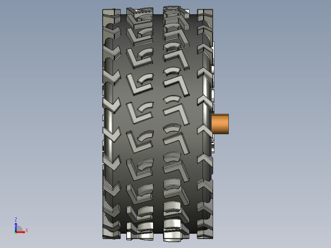 130mm塑料轮组