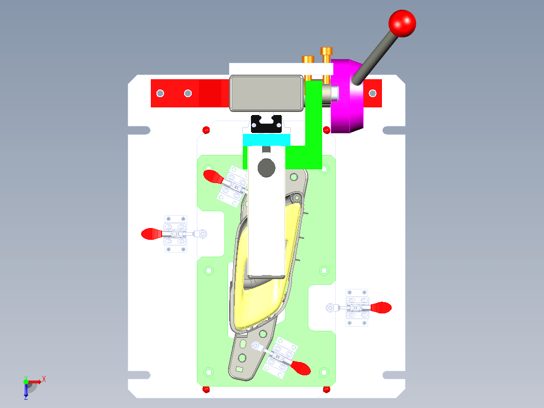 负荷检查夹具