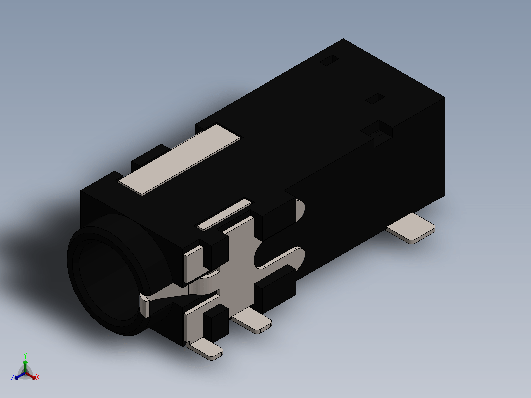 音频插孔连接器 3.5 mm 表面贴装型