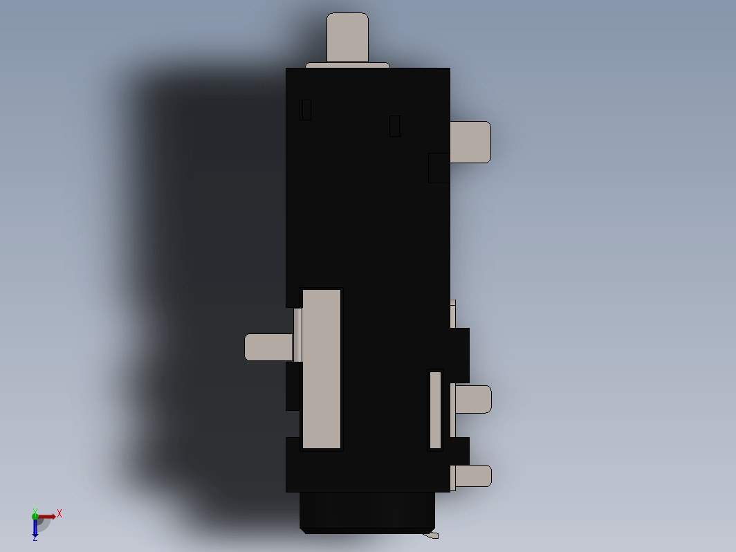 音频插孔连接器 3.5 mm 表面贴装型