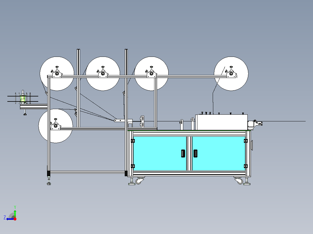 KN95高速打片机与花模