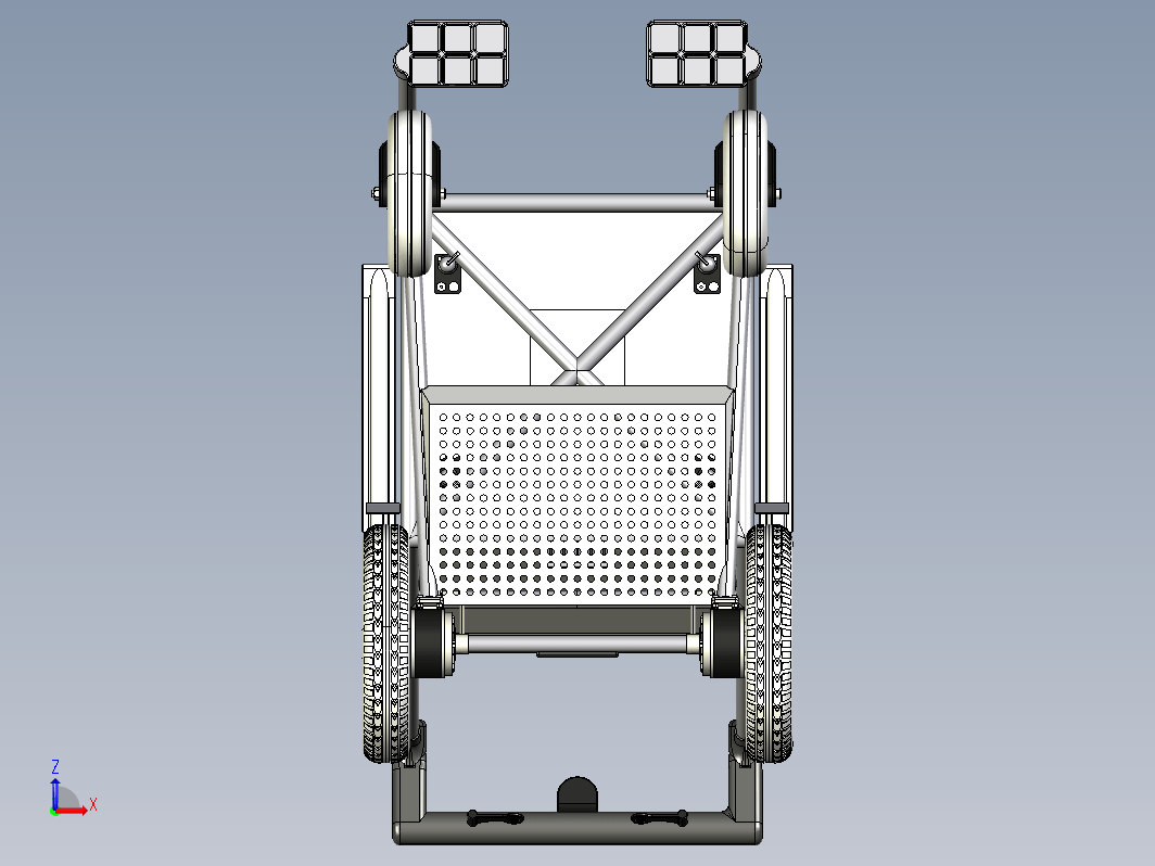 自动调平轮椅 Auto-leveling