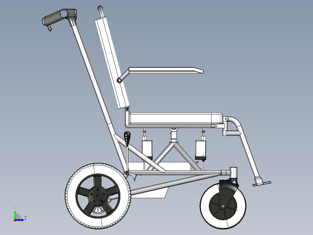 自动调平轮椅 Auto-leveling