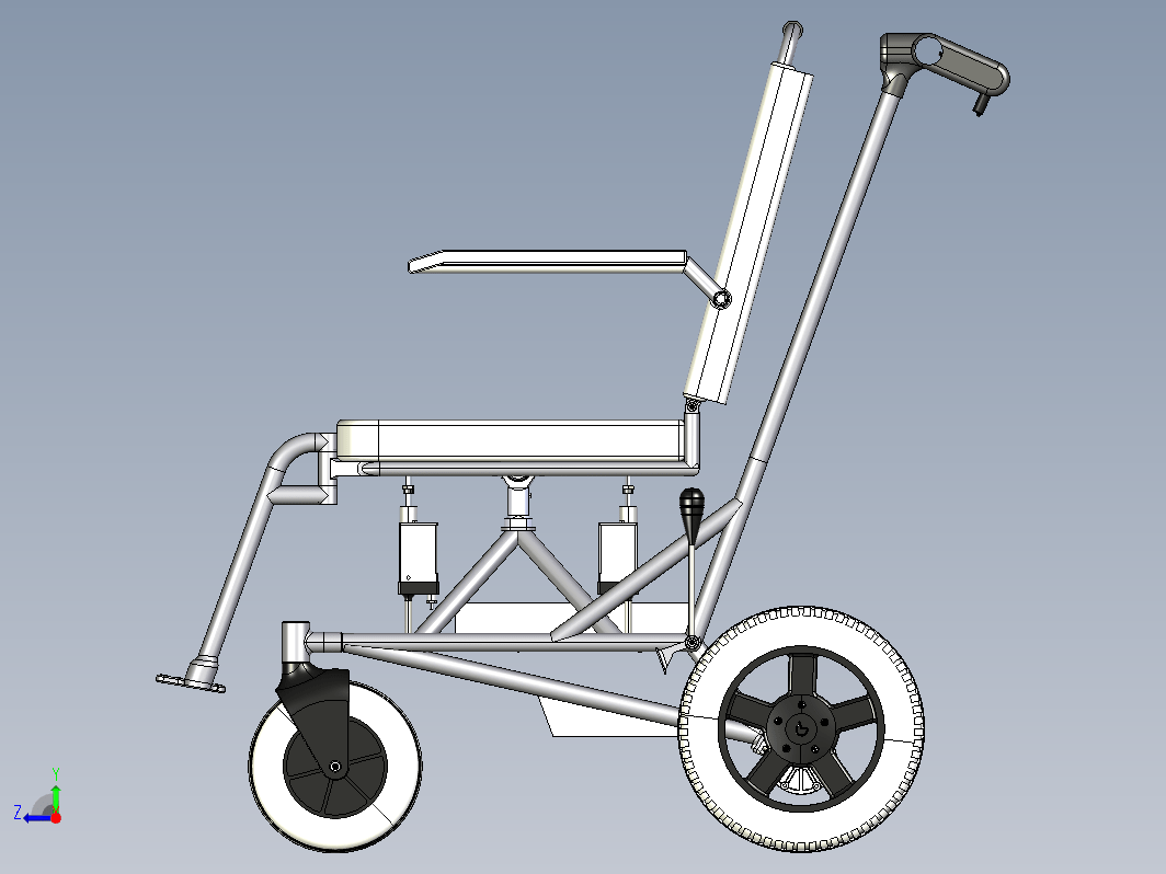 自动调平轮椅 Auto-leveling