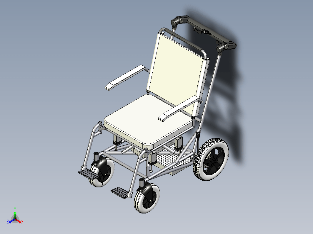 自动调平轮椅 Auto-leveling