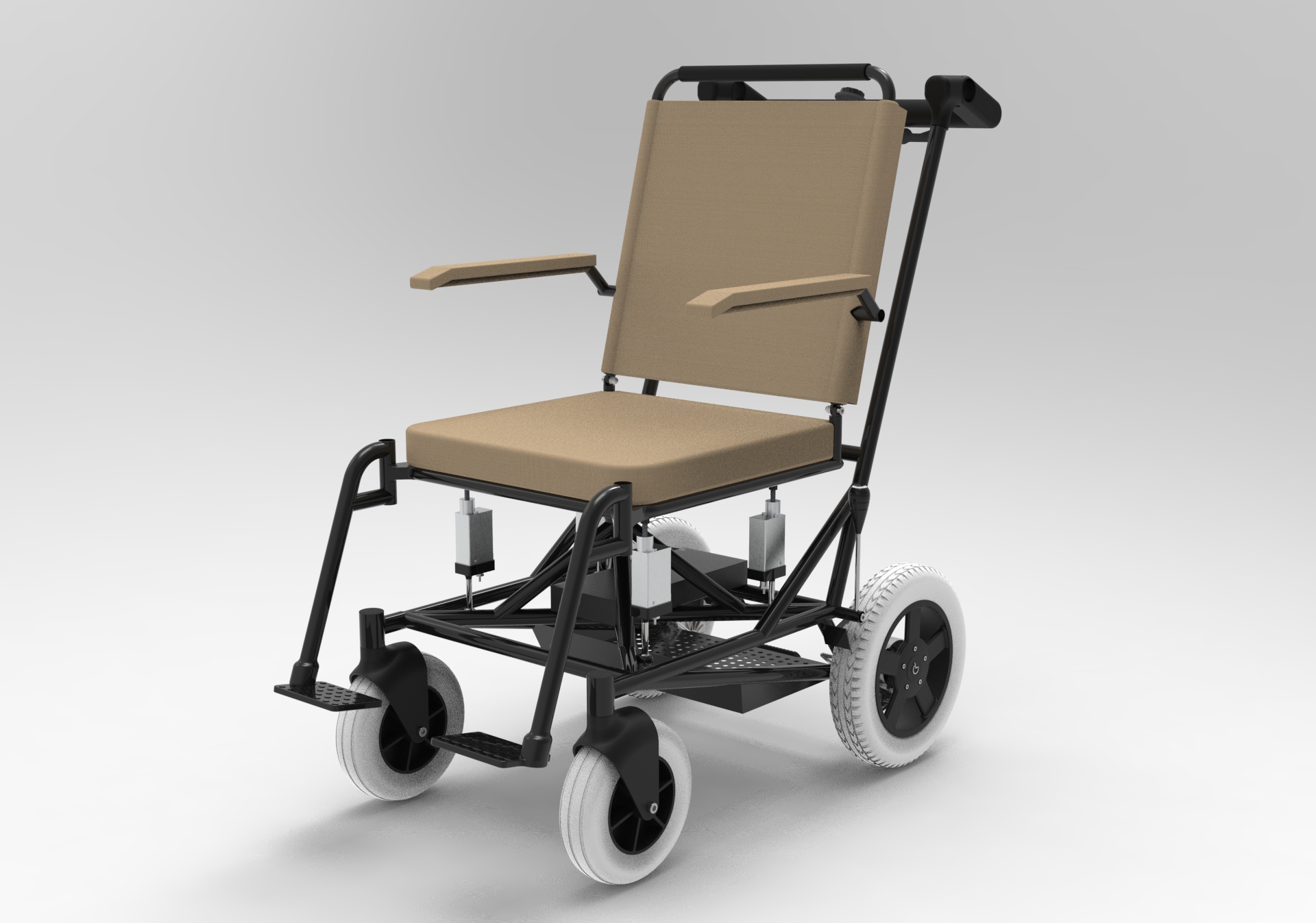 自动调平轮椅 Auto-leveling