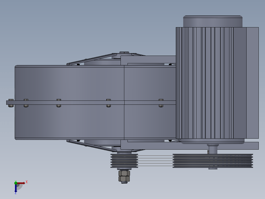 采棉机风力输送装置设计【离心式风机】+CAD+说明书