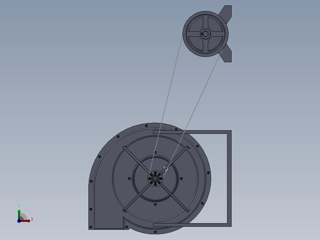 采棉机风力输送装置设计【离心式风机】+CAD+说明书