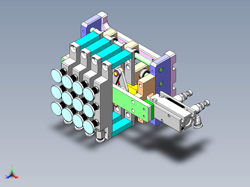 分距机构