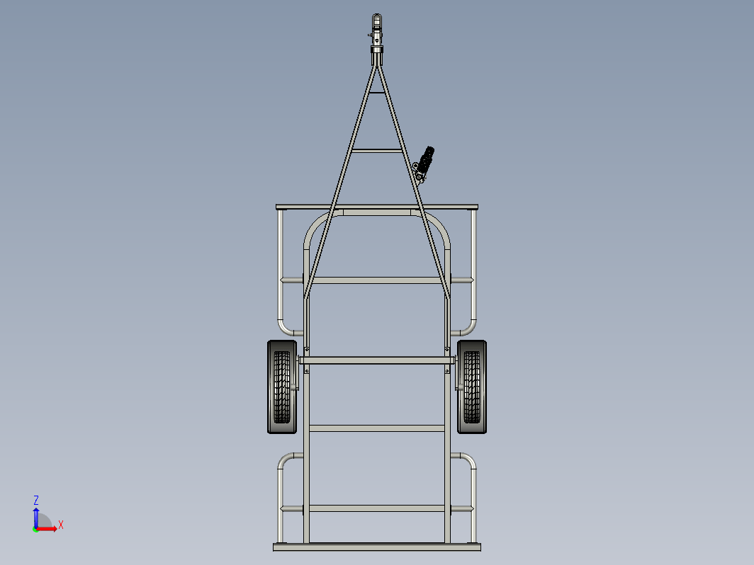 Pusta Rama空拖车架