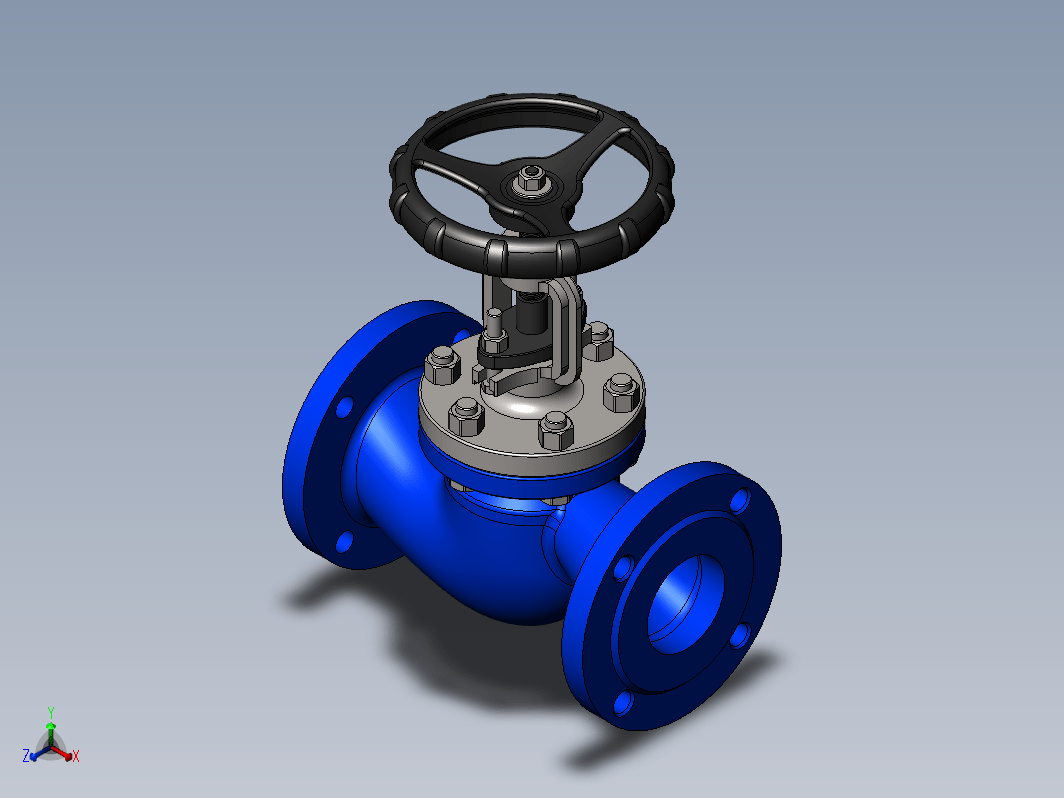 valve通风阀门模型