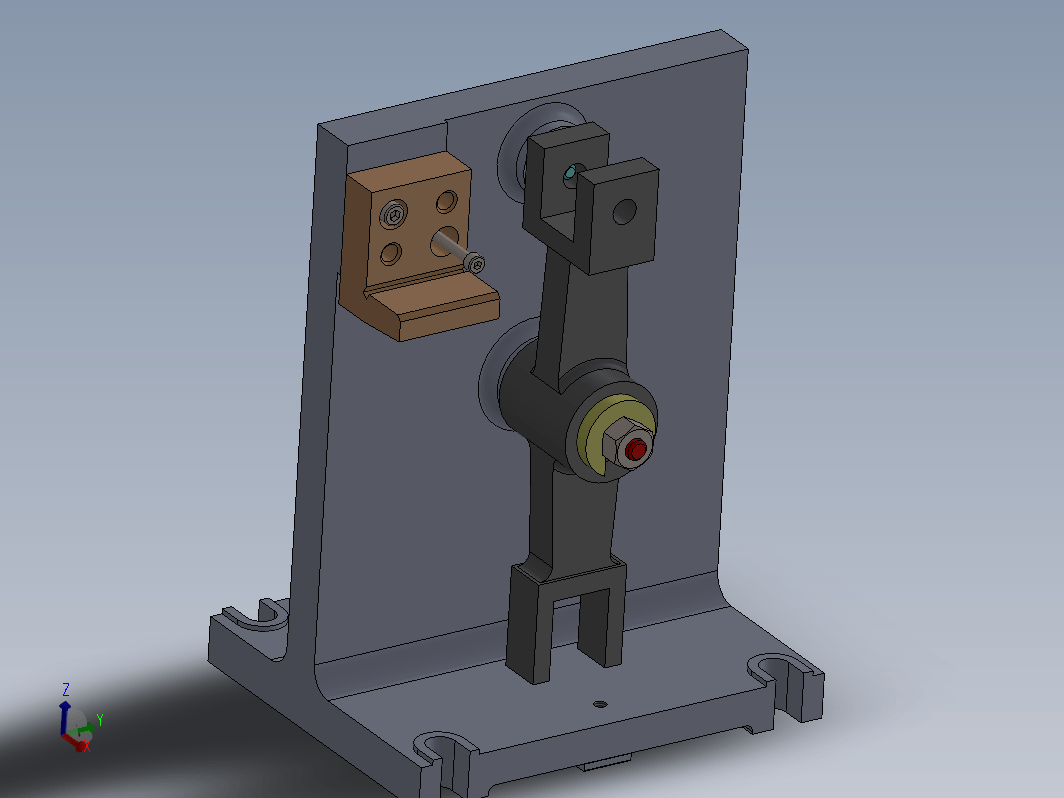 杠杆一加工工艺及铣22槽夹具设计含三维图+CAD+说明书