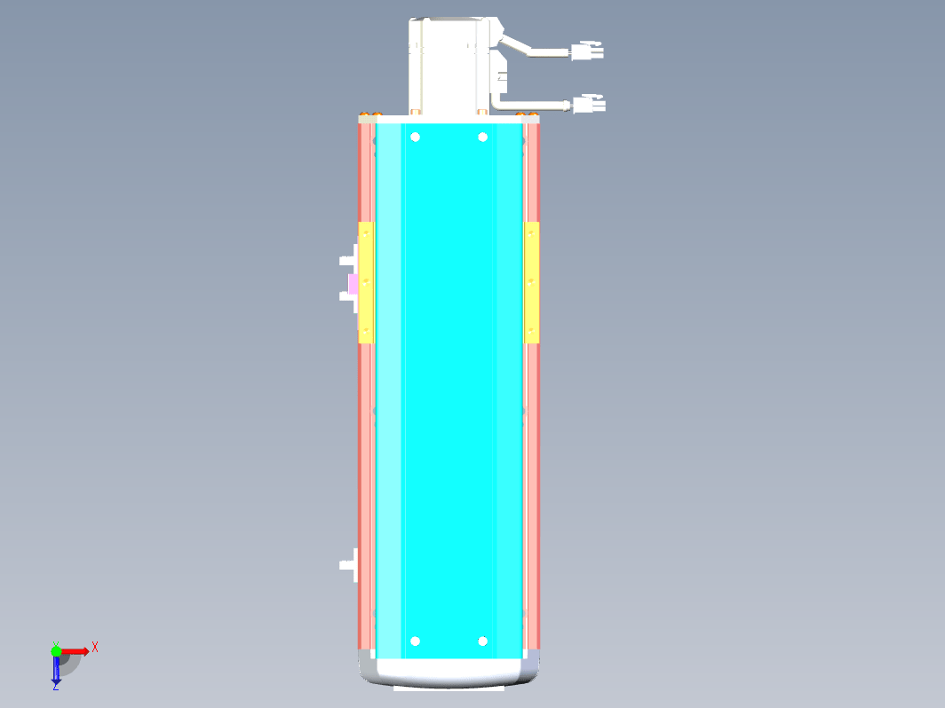 KTH13-200-BC-200W伺服电机KTH22 丝杆模组 负载150kg 丝杆滑台 半封闭模组 螺杆式模组-马达外露