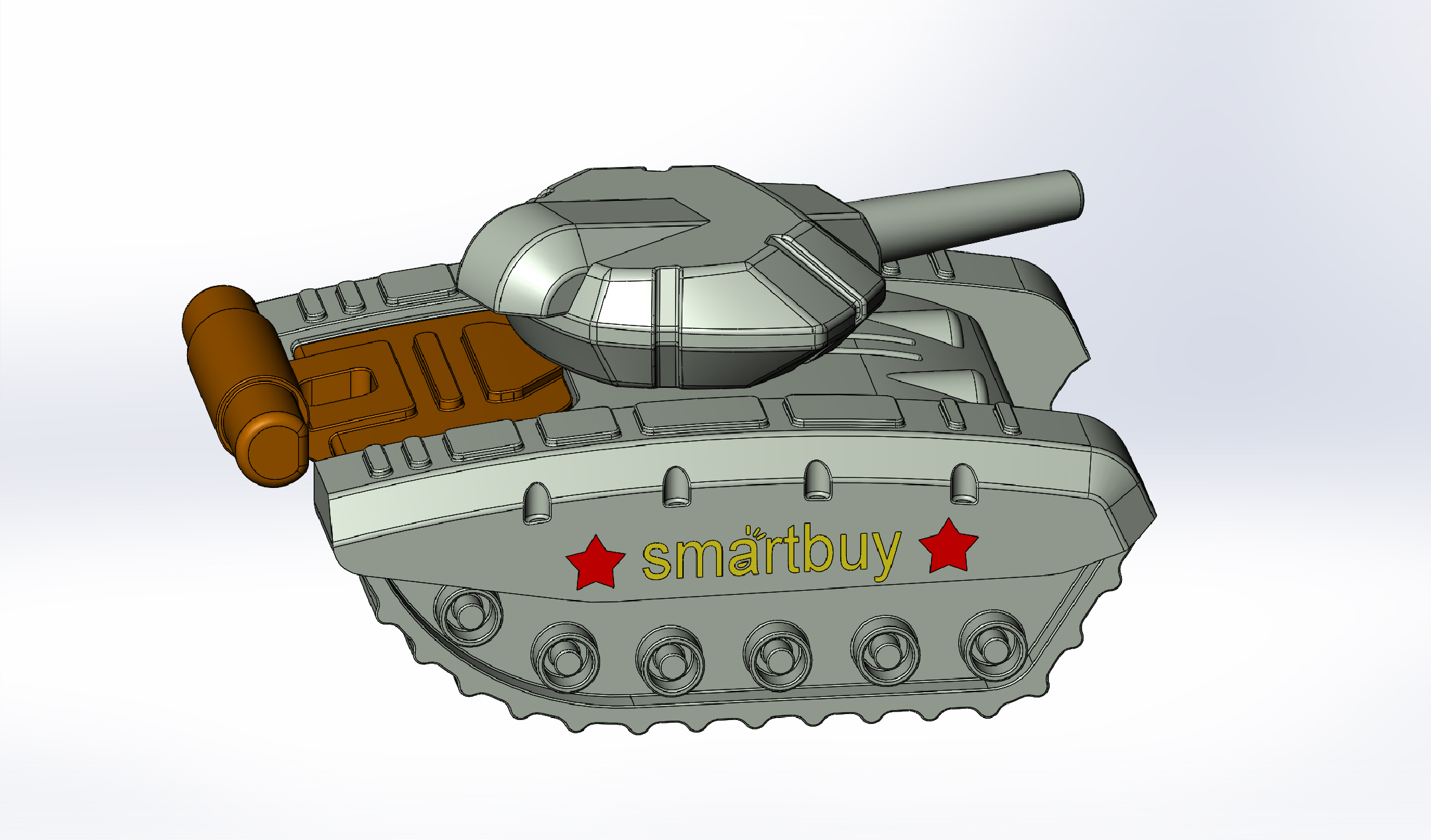 坦克造型U盘