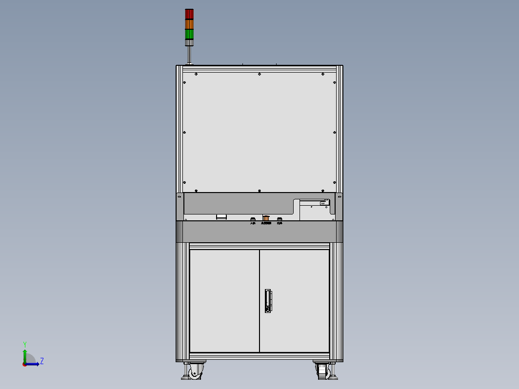 铝型材机架钣金造型-16