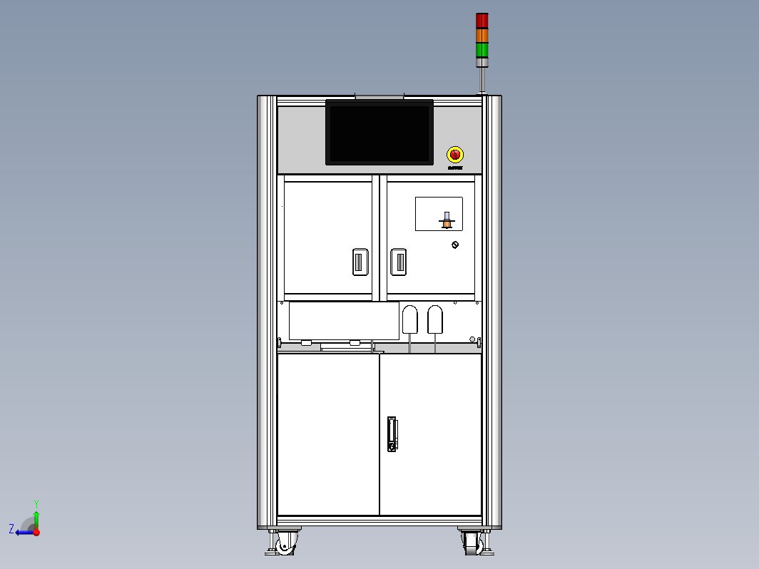 铝型材机架钣金造型-16