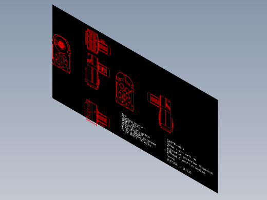 SEW减速机F、K、R、S系列CAD图块K系列3D模型PDF参数型录缩略图