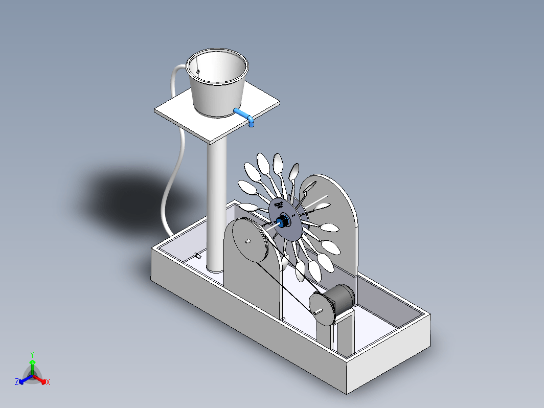 水轮发电机模型